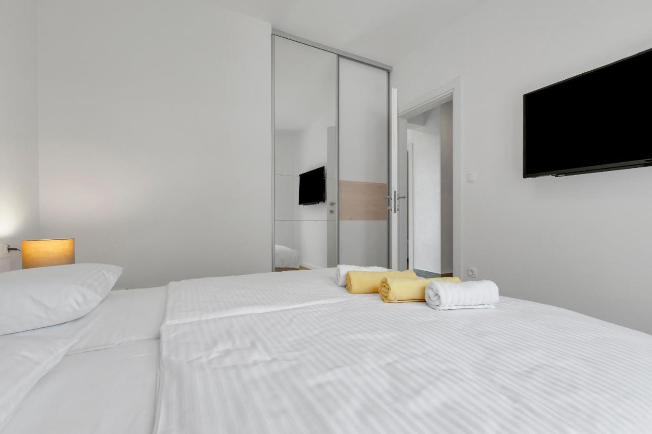 Luxury Apartment Adriasun Free Beach Parking 马卡尔斯卡 外观 照片